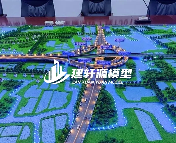 潘集高速公路沙盘定制